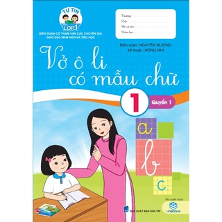 Sách - Vở ô li có mẫu chữ 1 - Quyển 1 (NDB19)