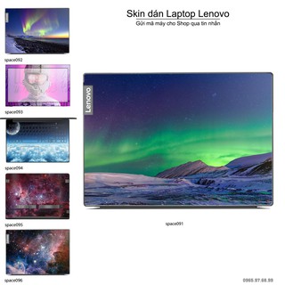 Skin dán Laptop Lenovo in hình không gian _nhiều mẫu 16 (inbox mã máy cho Shop)