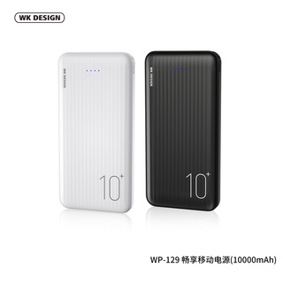 [CHÍNH HÃNG] Sạc dự phòng mini 10000mAh WK WP- 129 hỗ trợ sạc 2.1A, 2 cổng sạc