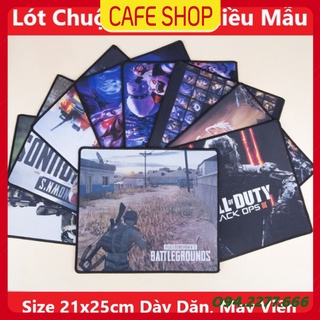 ❤️ Lót chuột đẹp, Thảm da di chuột đa dạng hình, giao hàng ngẫu nhiên, may viền chắc chắn