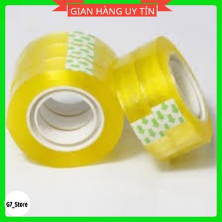 Cuộn băng dính văn phòng,băng dính 1,2cm/băng dính 2cm