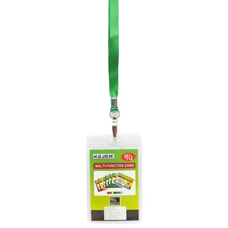 Bảng Tên Dọc Dây Xoay Lụa 1018 - Mẫu 15 - Màu Xanh Lá