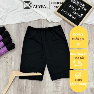 Quần Legging Ngố Tôn Dáng DALYFA Quần Lửng Tập Gym Mặc Trong Co Giãn Thấm Hút CD182