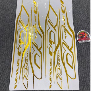 Tem Crom Wave Alpha mẫu 2021 Siêu Đẹp - Dán các dòng Wave Alpha