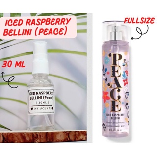 (30ML)XỊT THƠM ICED RASPBERRY BELLINI BATH AND BODYWORKS