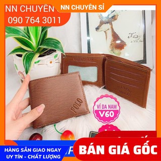 VÍ DA NAM CỰC SANG V60 ⚡100% ẢNH THẬT⚡ VÍ GIÁ RẺ