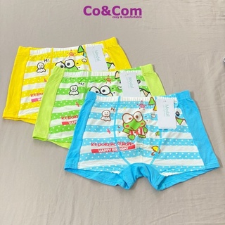 Quần Lót Bé Trai Dáng Đùi 18-38 Kg Cao Cấp Co&amp;Com BOY0513 Vải Cotton Modal Mềm Mịn Siêu Thấm Hút