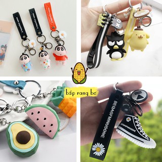 MÓC KHÓA NHIỀU LOẠI CUTE BƠ - CÚC HỌA MI - NHỰA CAO CẤP