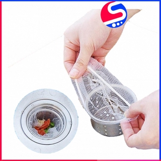 Combo 100 Túi Lọc Rác Bồn Rửa Chén Thông Minh-Tự Hủy Sinh Học-Có Chun Ở Miệng Giúp Dễ Dàng Sử Dụng