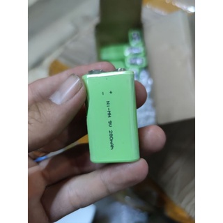 Pin 9v Ni MH sạc 280mah