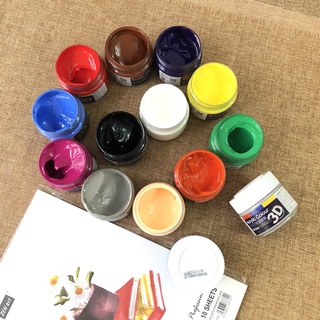 Màu Acrylic 3D 100ml cao cấp - chuyên dụng vẽ vải, giày, đa chất liệu không trôi - vpp Diệp Lạc (sỉ/lẻ)