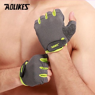 Bộ 2 găng tay thể thao chất liệu Nylon cao cấp Aolikes AL112 (1 đôi)