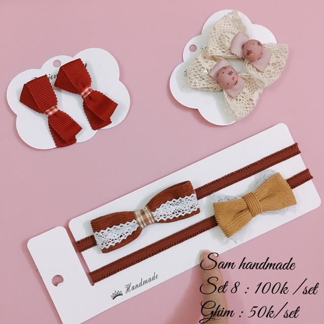 Băng đô handmade cho bé