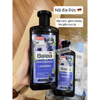 Tinh dầu tắm thảo dược Balea/Mivolis 250ml của Đức - hương lavender, dầu tràm