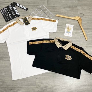 Áo thun nam cổ bẻ họa tiết viền tay cao cấp - Chất liệu thun xịn co giãn (hàng chuẩn shop)Lady-Hn Store88 HGF02