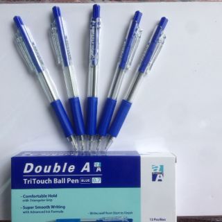 Combo 5 bút bi DoubleA ngòi 0.7mm viết cực trơn