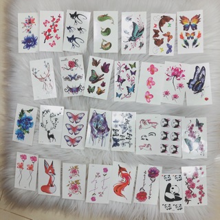 Set 30 tấm hình xăm dán giá 50k - Tattoo