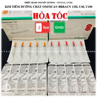 Kim Tiêm Dưỡng Chất, Kim Tiêm Tiểu Đường, Kim Tiêm Thẩm Mỹ OMNICAN BBRAUN 1ML U40, U100