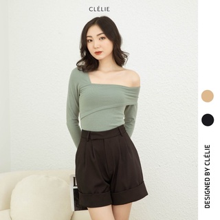 Quần short ngắn nữ ống rộng | ARIE SHORT - CLÉLIE