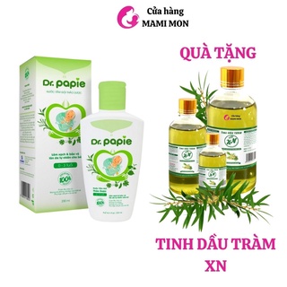 Nước lá tắm gội thảo dược an toàn cho bé sơ sinh Dr.papie Shop Mami Mon