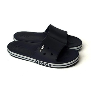 Dép C.r.o.c.s quai ngang nam nữ - Xanh navy