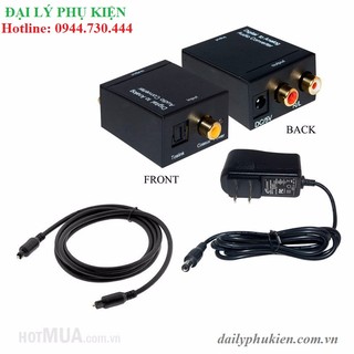 Bộ chuyển Quang sang AV + dây optical