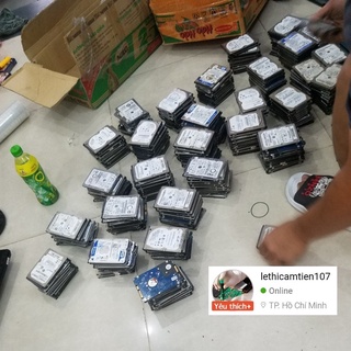 Ổ cứng laptop 500gb hdd 250gb 320GB 160GB 80GB 120GB hàng kho Nhật rã máy bảo hành 6 tháng