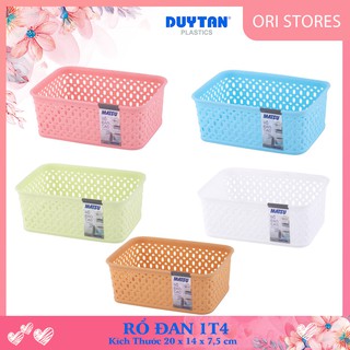 Rổ Đan Cao Nhựa Duy Tân Matsu 1T4 Kích Thước 20 x 14 x 7,5 cm