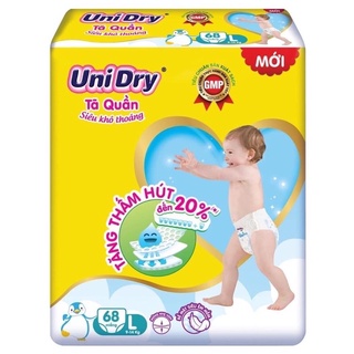 TÃ - BỈM QUẦN UniDry M74/ L68/ XL48/ XXL44 mẫu mới