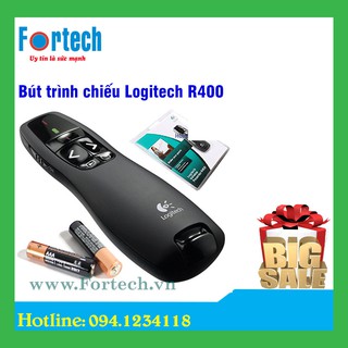 Bút trình chiếu hỗ trợ giảng dạy R400, chất lượng tốt, bảo hành dài hạn
