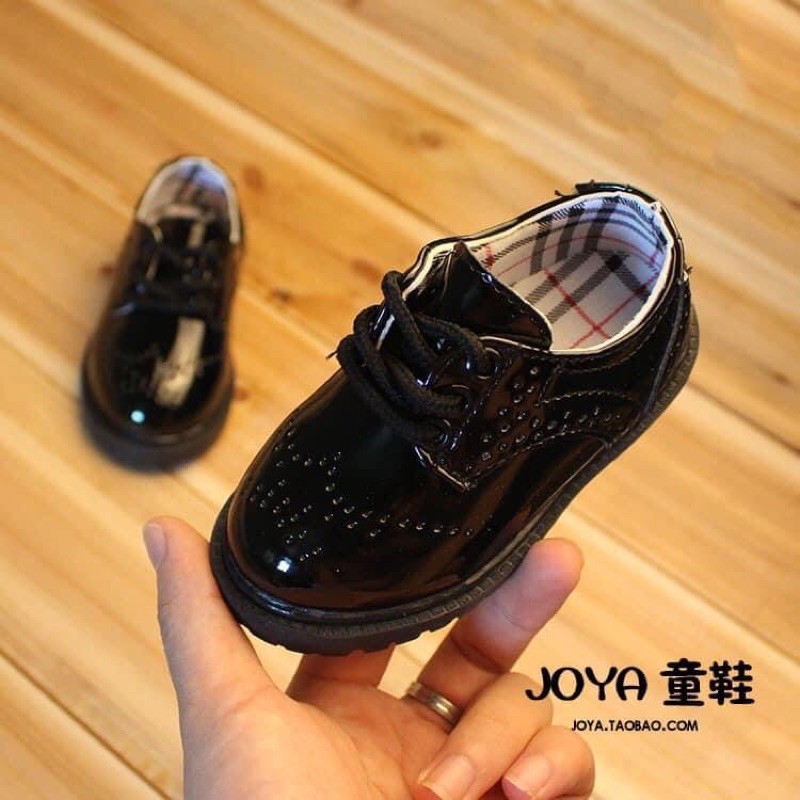 Giày mặc vest bé trai