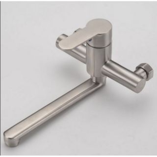 Vòi rửa chén nóng lạnh âm tường inox 304.Thái
