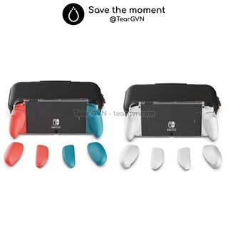 Bộ GripCase trong suốt và túi Maxcarry (Skull &amp; Co) cho Switch Oled