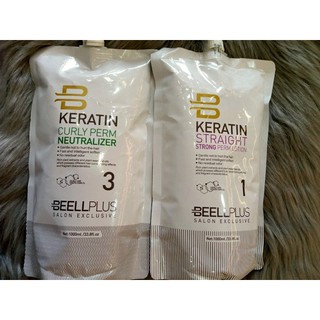 _Cặp Uốn Tóc Dập Keratin / Collagen 1000mlx2 của Beell