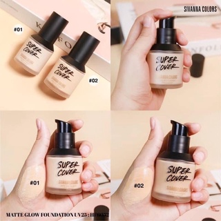 Kem nền Sivanna Super Cover HF6052 mẫu mới