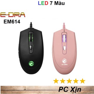 Chuột Gaming Edra EM614 Pink / Black Chính Hãng