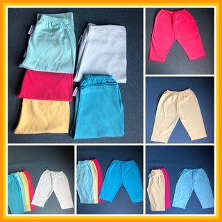 (Chất đẹp) Quần dài màu sơ sinh, quần cotton cho bé mặc nhà, đi học ( size từ 3 đến 24 kg)