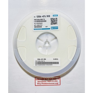 100 Con Điện Trở Dán 1.8R Kiểu 1206 SMD