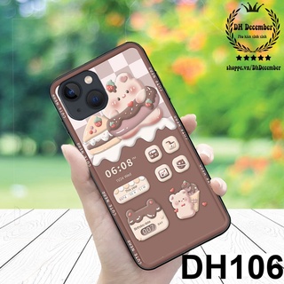 Ốp lưng IPhone 13 / 13 MINI in hình 3D GẤU HỒNG-GẤU BE3R -XINH XẺO CỰC ĐẸP