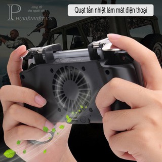 Tay cầm chơi game có quạt tản nhiệt cho điện thoại