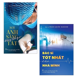 Sách - Combo Nơi Ánh Sáng Không Bao Giờ Tắt Và Bác Sĩ Tốt Nhất Của Nhà Mình (Hộp sách + Bìa cứng)