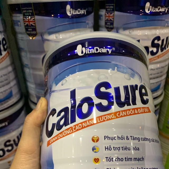 Sữa Calosure 900g VitaDairy bổ sung hơn 10 loại vitamin thiết yếu cho cơ thể
