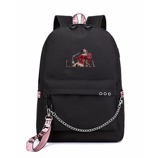 Balo thông minh in hình LISA BLACK/PINK idol Kpo game chibi anime đi học xinh xắn