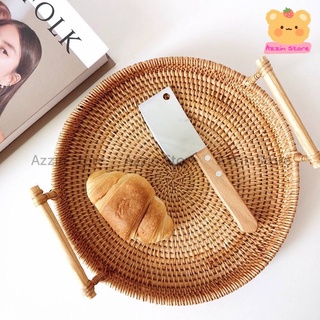 Dao Rọc Giấy Cán Gỗ Mini Dùng Làm Decor Trang Trí Kiểu Dáng Sáng Tạo Đáng Yêu Azzin Store