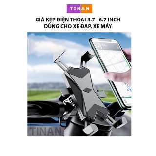 Kep Giữ Điện Thoại Trên Xe Máy, Xe Đạp, Thích Hợp Cho Shipper, Chống Rơi, Cướp Giật