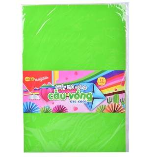 Giấy Thủ Công Thiên Long GTC-C003 12 màu khổ lớn