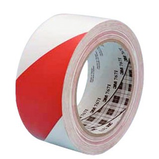 3M 767 50mm dài 33met Băng Keo Dán Nền Sọc Đỏ Trắng