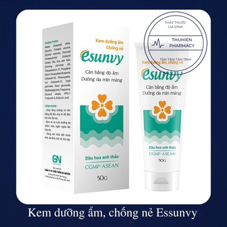 Kem dưỡng ẩm, chống nẻ Esunvy bảo vệ da khỏi hanh khô nứt nẻ, thô ráp (Tuýp 50g)