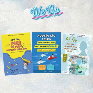 Sách -Combo khối D-Giải nhanh Toán + Sổ tay Ngữ Văn + Sổ tay Tiếng Anh