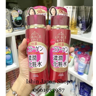 Nước hoa hồng Kose Grace One Collagen Nhật Bản cho phụ nữ trung niên